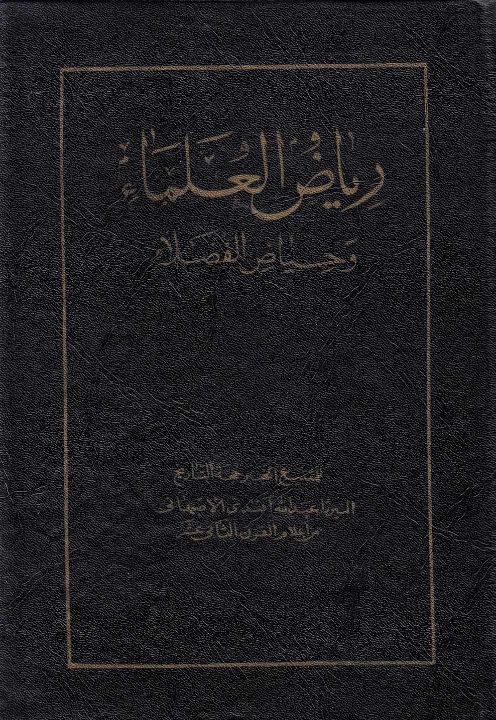 Riyad al-'Ulama' wa-Hiyad al-Fudala'