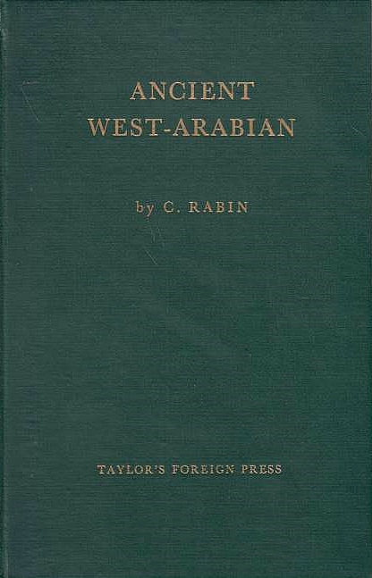 Ancient West-Arabian.